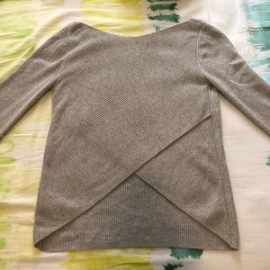 Aritzia Babaton cross back wool sweater